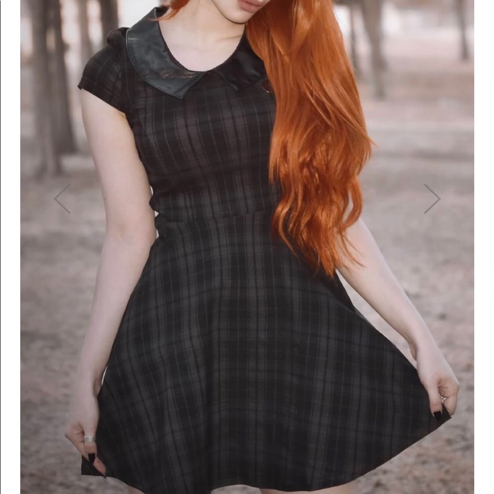 Trendy goth dress